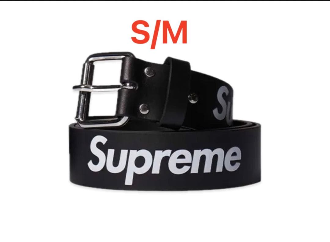 Supreme Repeat Leather Belt