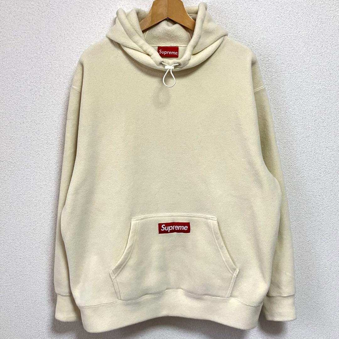 入手困難モデル】シュプリーム ポーラテック フリース センターロゴ