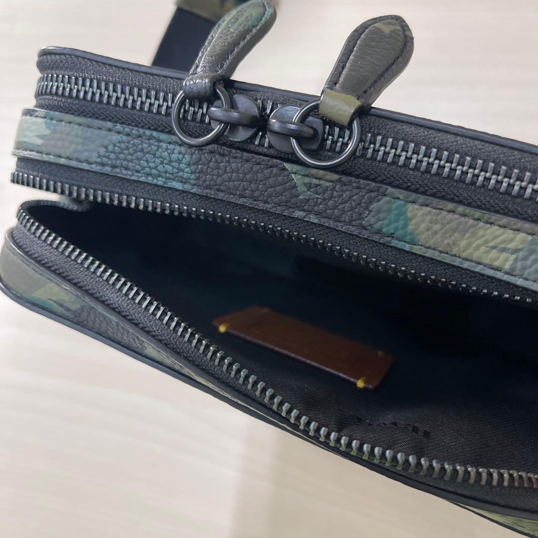 コーチ ショルダーバッグ ボディバッグ カモフラ E2180-C5330