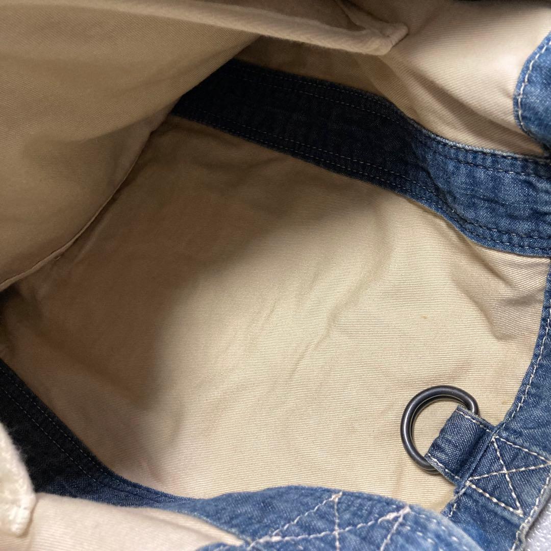 入手困難 デニム＆サプライ ラルフローレン トート ネイティブ刺繍