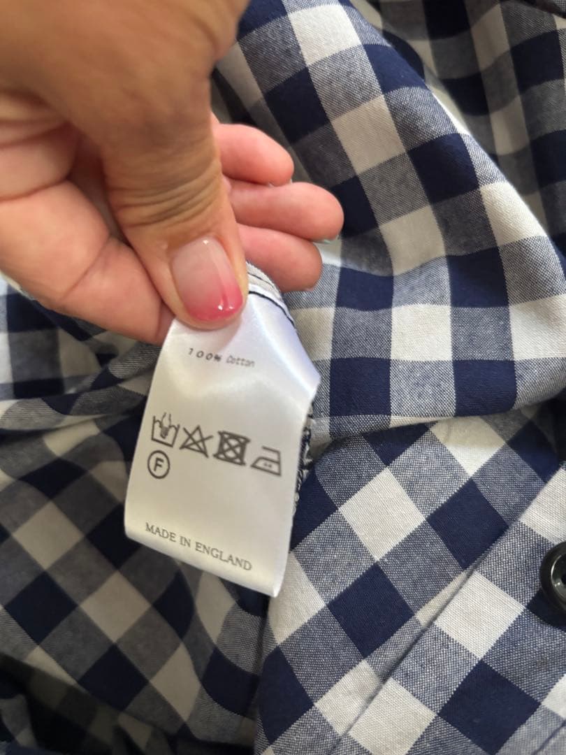 yarmo ギンガムチェック オールインワン ビームス - メルカリ