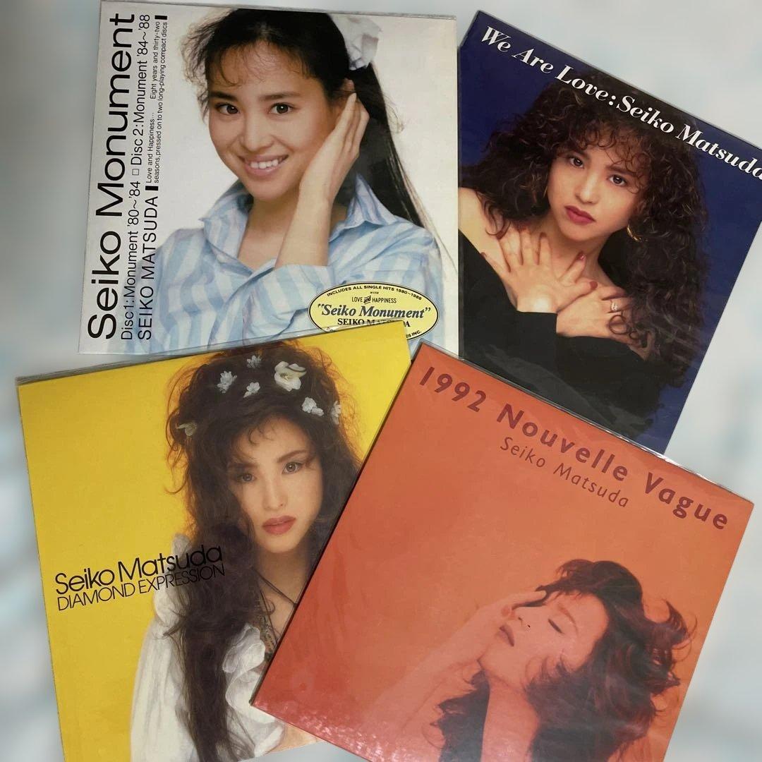 ⭐︎松田聖子・CD・LPジャケットサイズ 4作品 - メルカリ