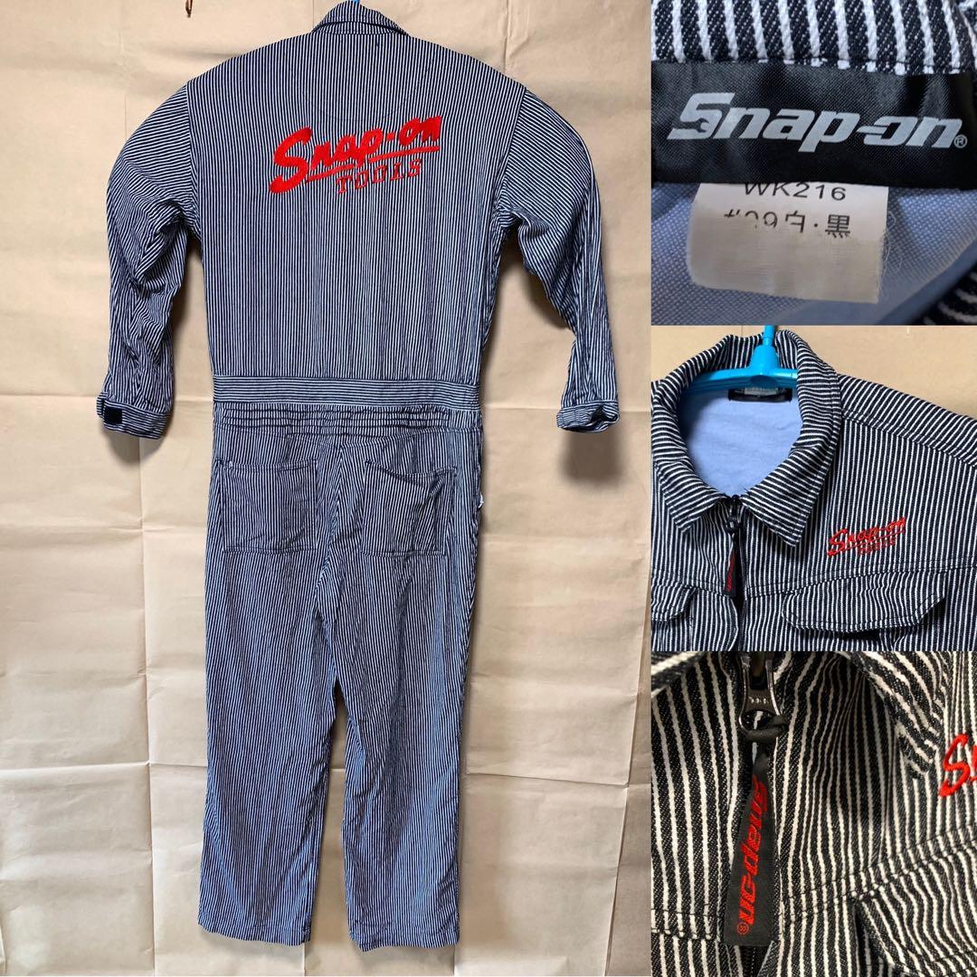 Snap-on ツナギ 作業着 XL ヒッコリー スナップオン ストライプ - メルカリ