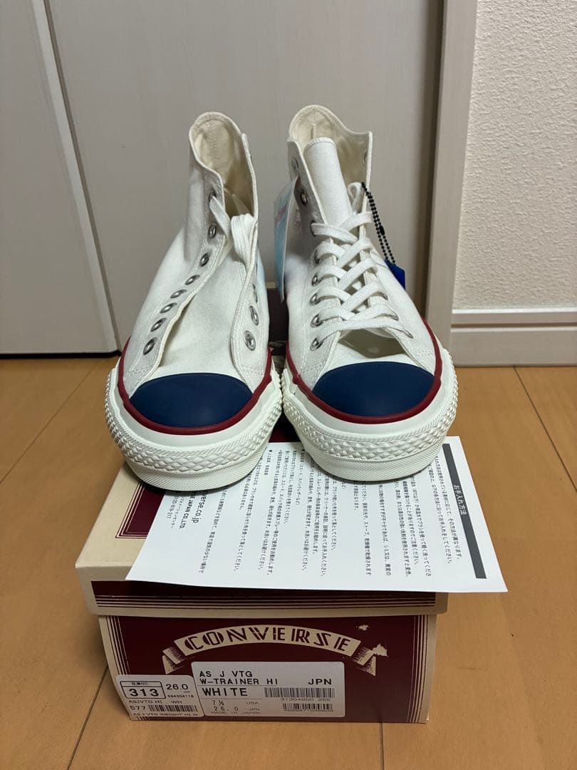 靴 Converse timeline as j Vtg w-trainer hi CONVERSE l 
