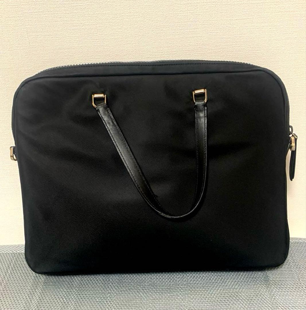 Kate Spade パソコンバッグ ビジネスバッグ 黒 ナイロン - メルカリ