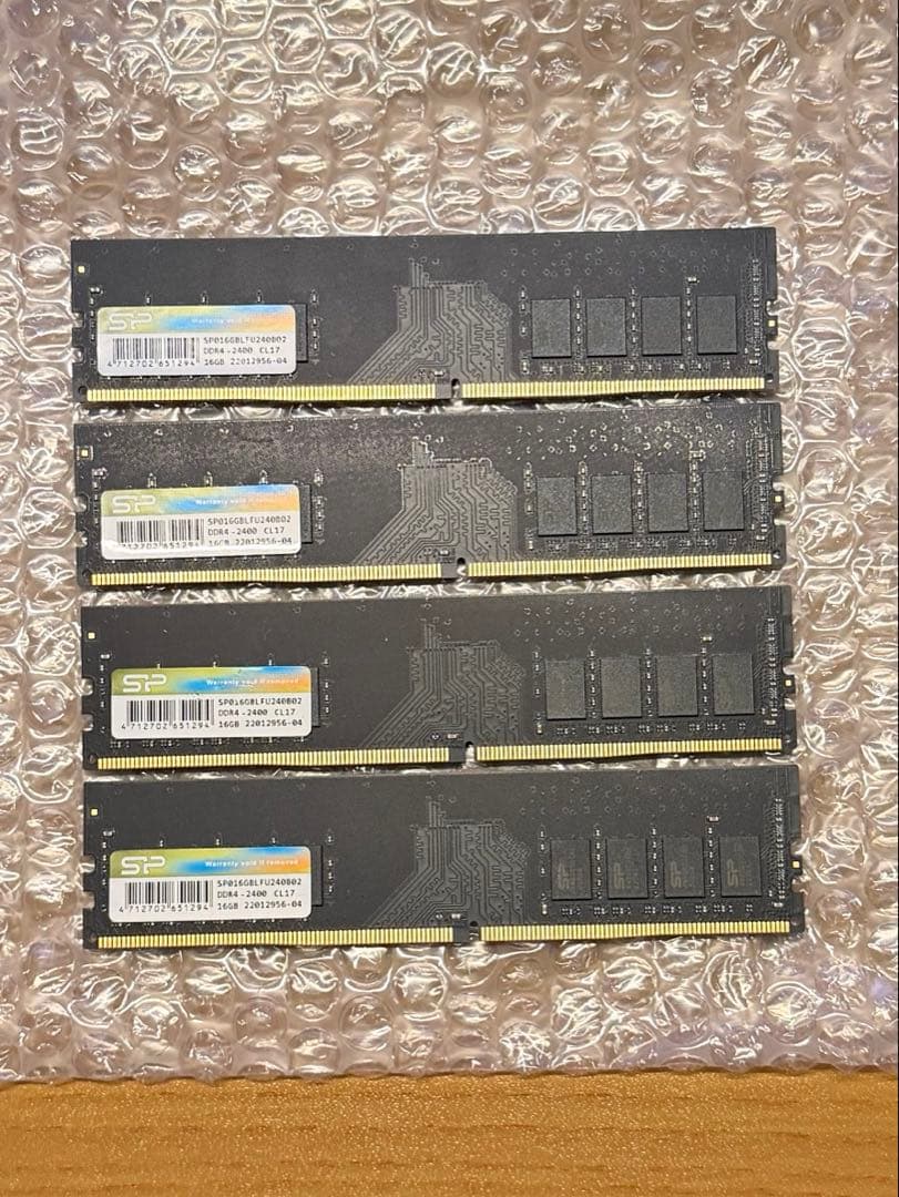 DDR4-2400メモリー 64GB(16GB×4)Silicon Power Silicon Power（シリコンパワー） pcメモリ 16gb ノートPC用メモリ