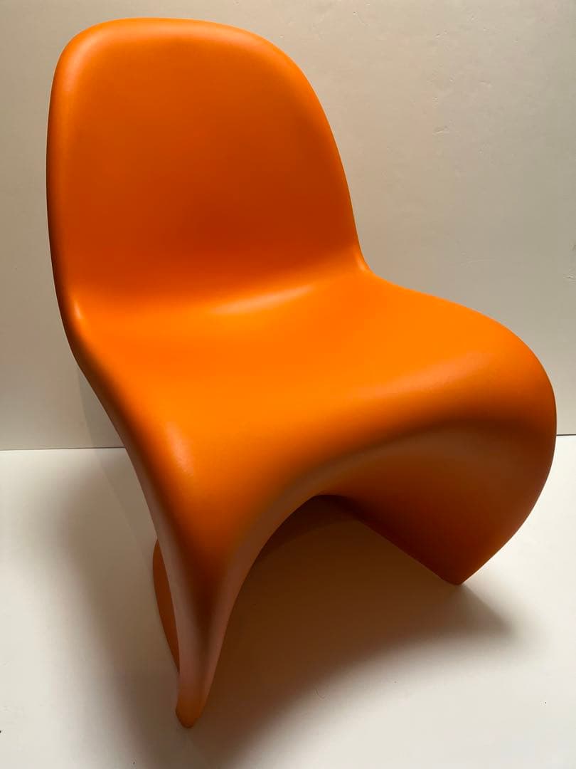 Vitra製パントンチェア(Panton Chair) オレンジ