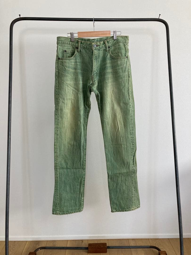 N.HOOLYWOOD グリーンデニム N.HOOLYWOOD × Dickiesの新作を着用してみました！！ | laid-back