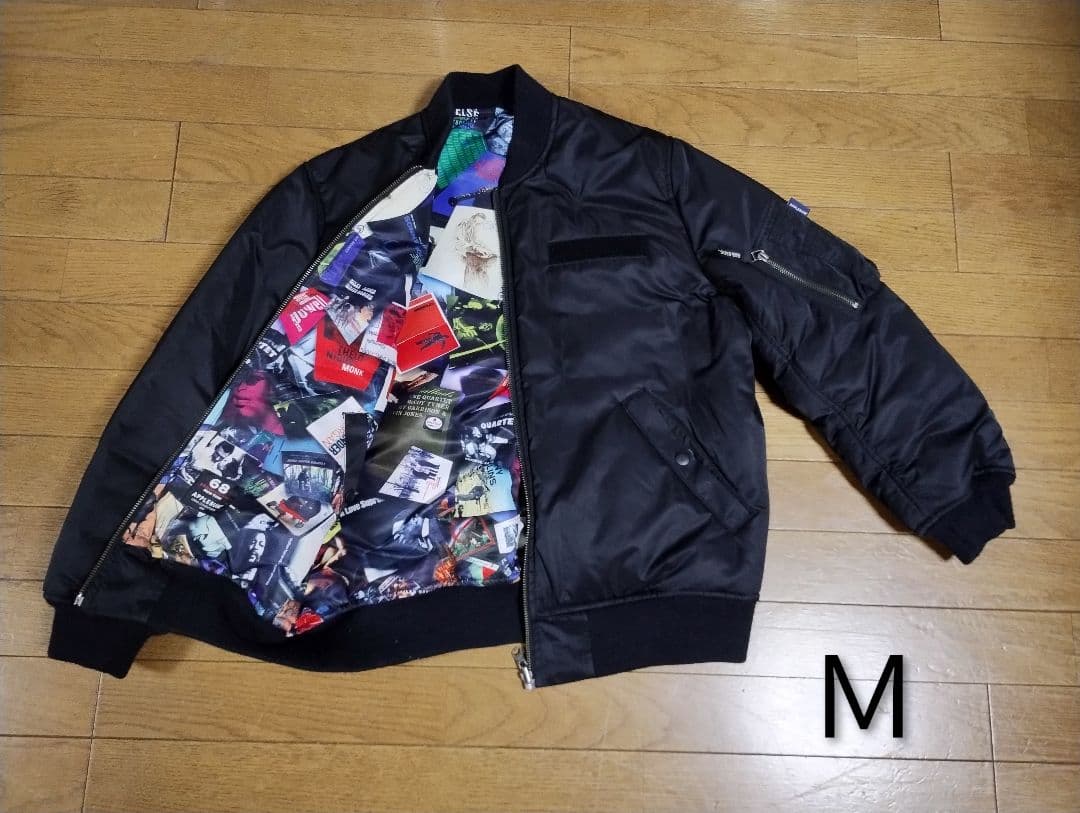applebum×68&BROTHERS リバーシブルMA-1 ブラック - メルカリ