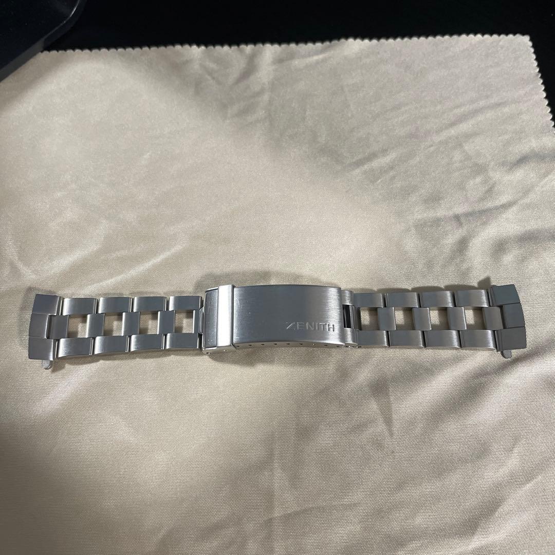 ゼニス 純正ベルト メタルブレス ステンレスベルト AR-1201 - メルカリ
