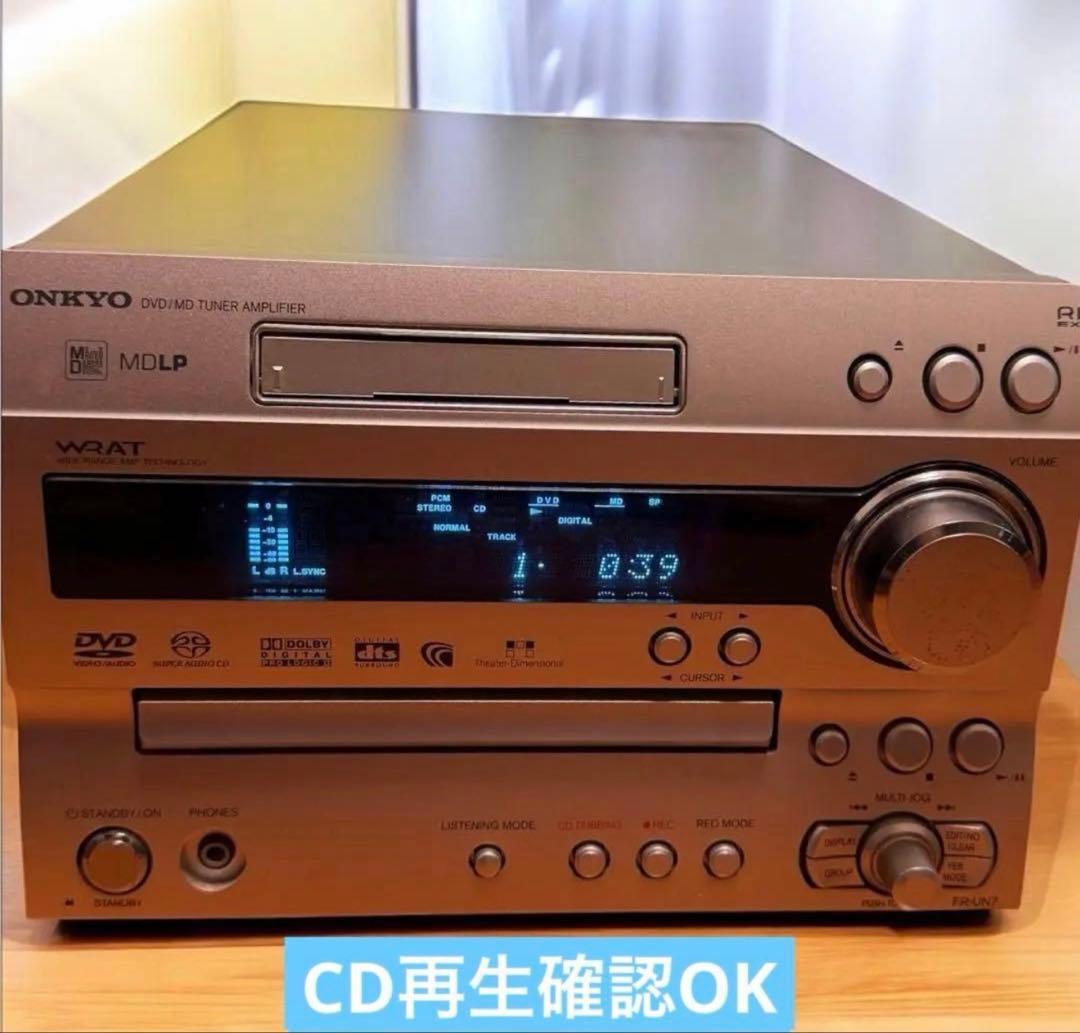 ONKYO オンキョー FR-UN7 D-N7 コンポ MD CD DVD - メルカリ