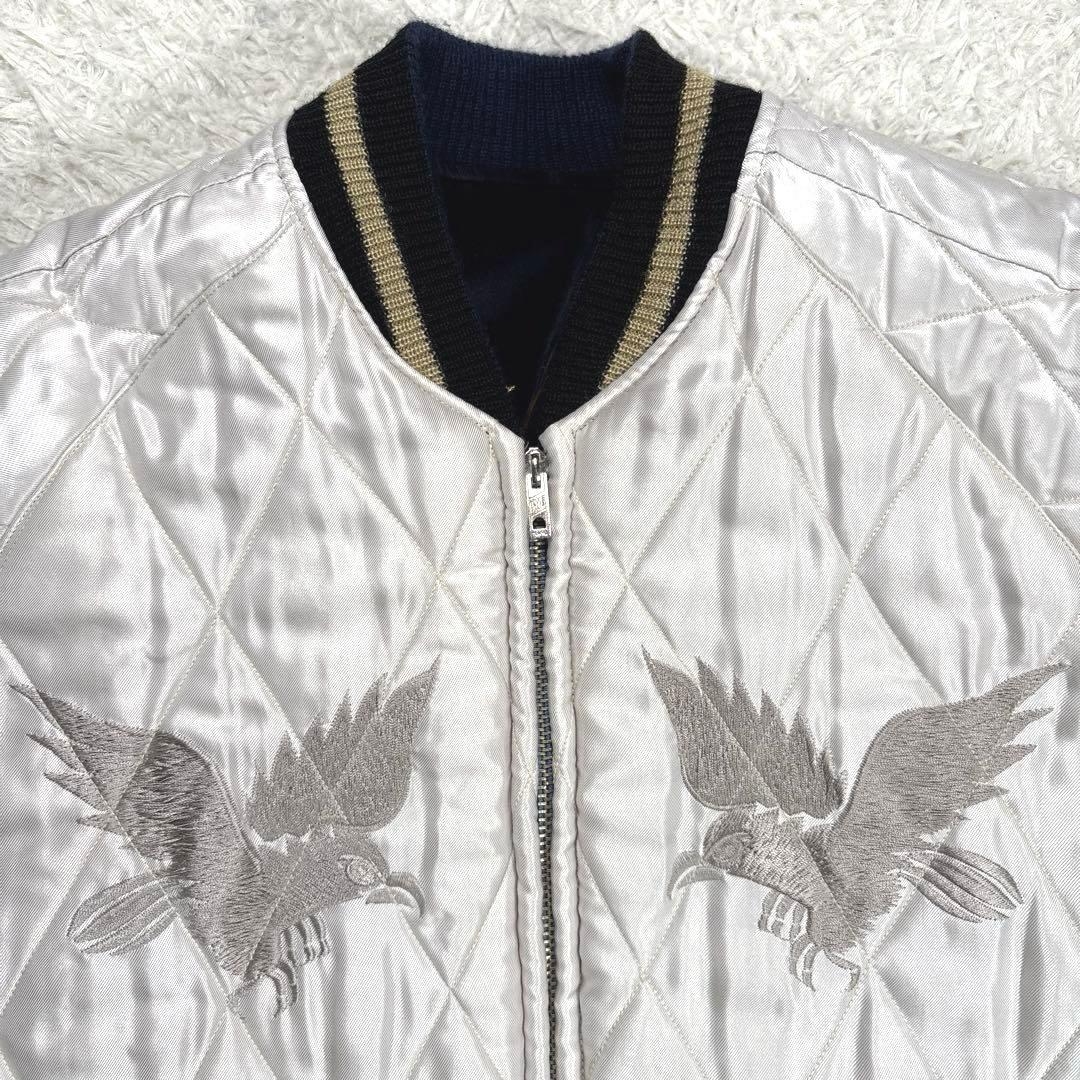 ✨美品・希少・別珍✨テーラー東洋 スカジャン リバーシブル サテン