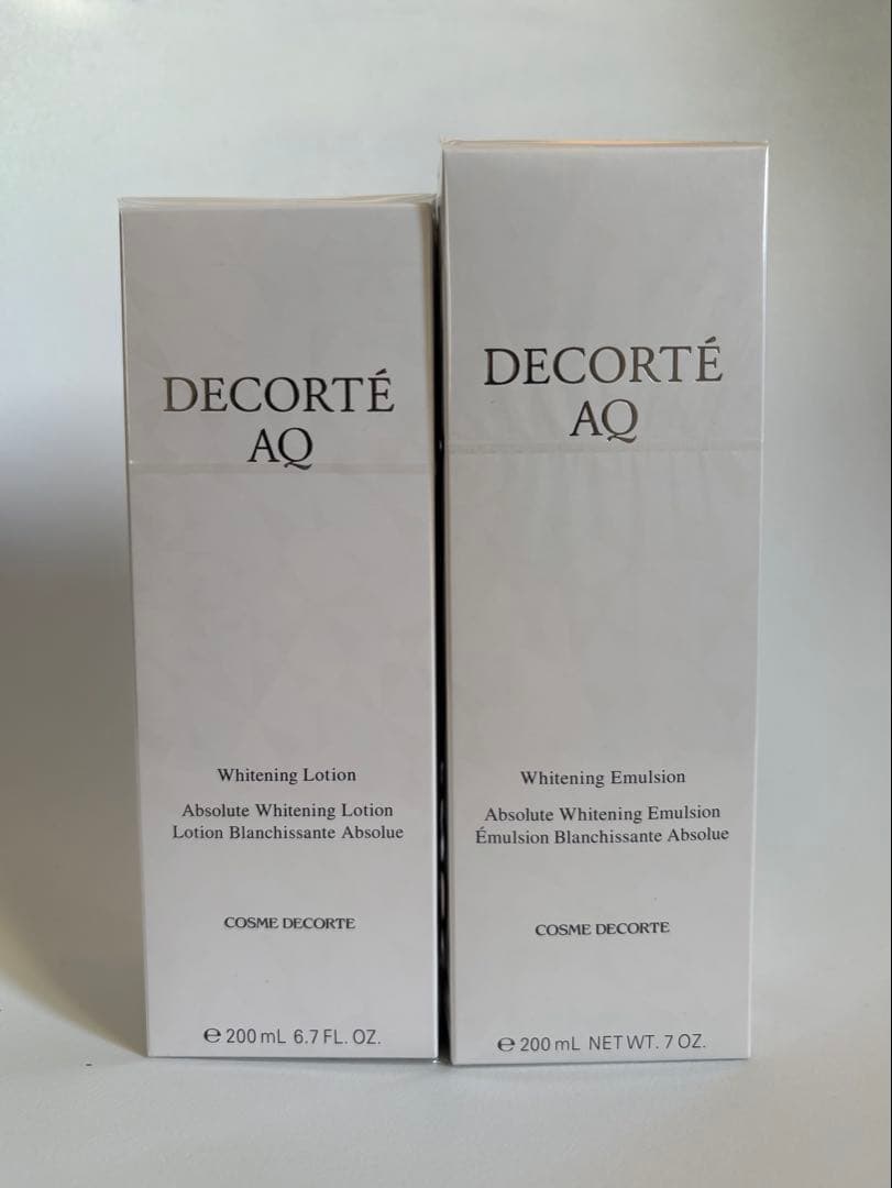 新品　コスメデコルテ AQ ホワイトニング 化粧水＆乳液セット コスメデコルテ AQホワイトニングトリートメントセット(コスメデコルテ