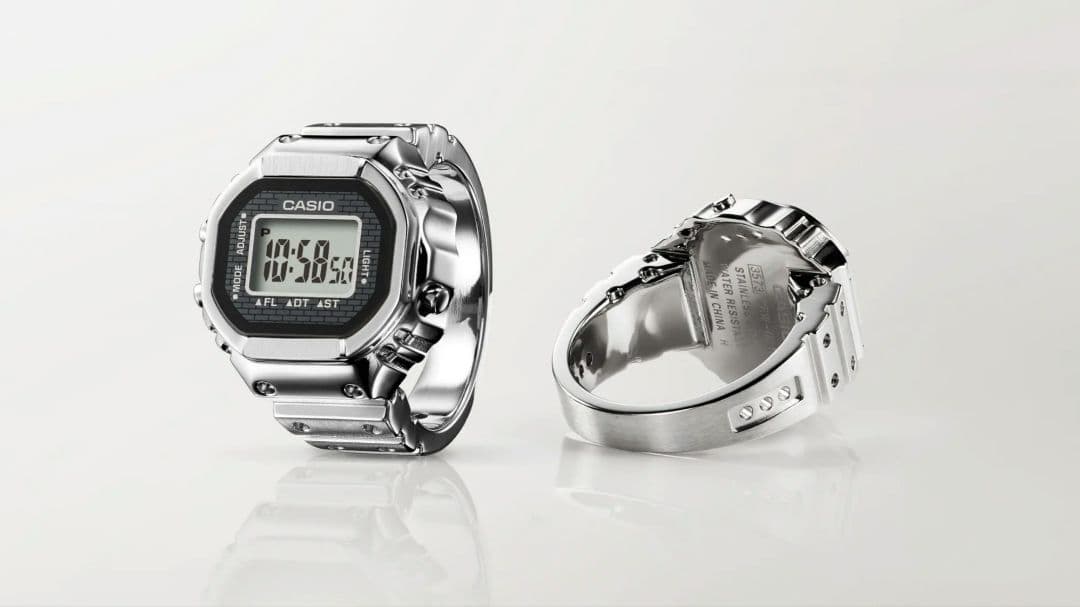CASIO RING WATCH カシオ リングウォッチ CRW-001-1JR ヨドバシ.com - カシオ CASIO CASIO RING WATCH （リング ウォッチ