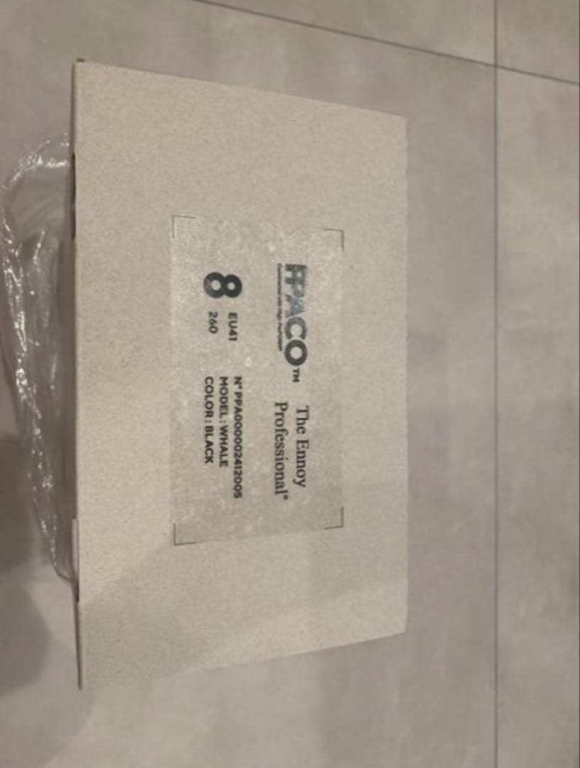 PPACO ENNOY スタイリスト私物 “WHALE”