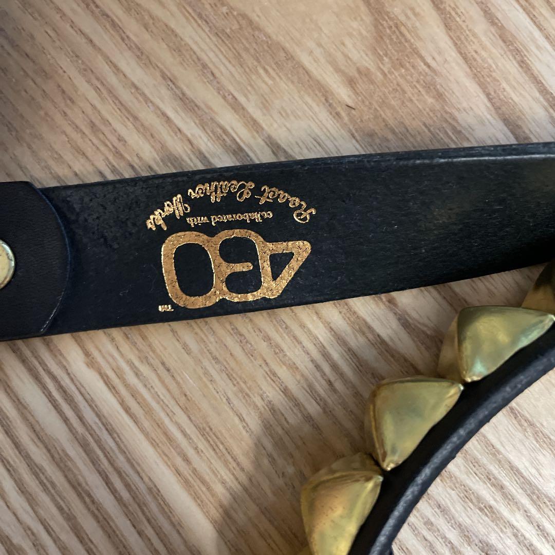 430 フォーサーティー スタッズベルト