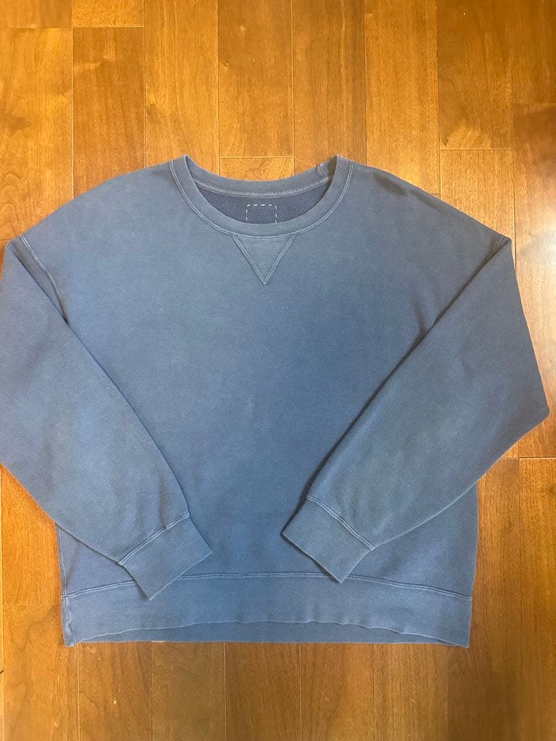 トップス visvim JUMBO SB SWEAT L/S DMGD visvim/JUMBO SB SWEAT L/S DMGD (U.D.) (BLACK)