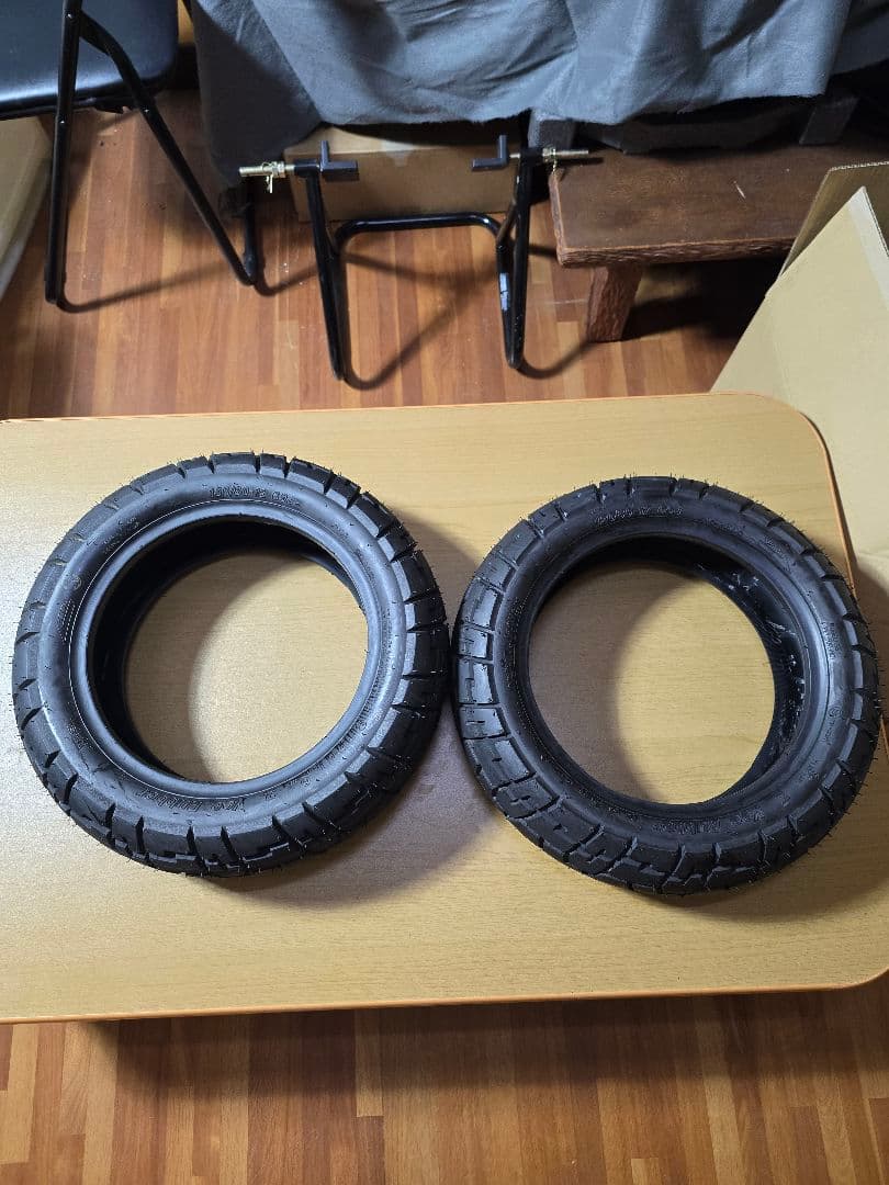 モンキー125用 純正タイヤ前後セット - メルカリ