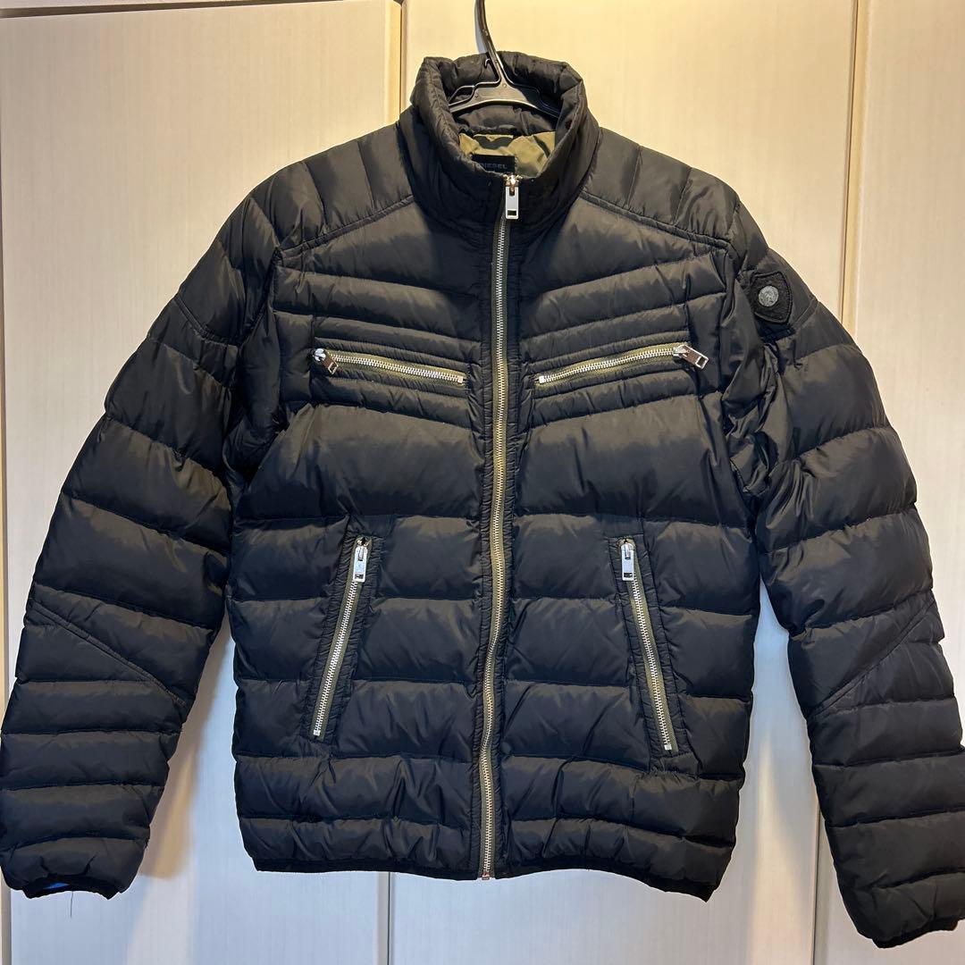 DIESEL 黒ダウンジャケット S115790061 - ジャケット・アウター浄化済