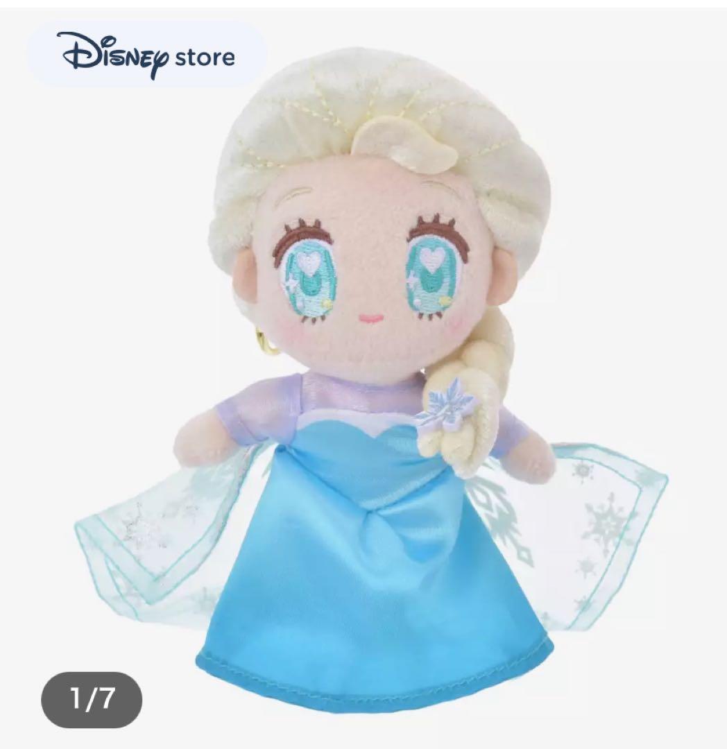 ディズニーストア エルサ ぬいぐるみキーホルダー・キーチェーン TINY