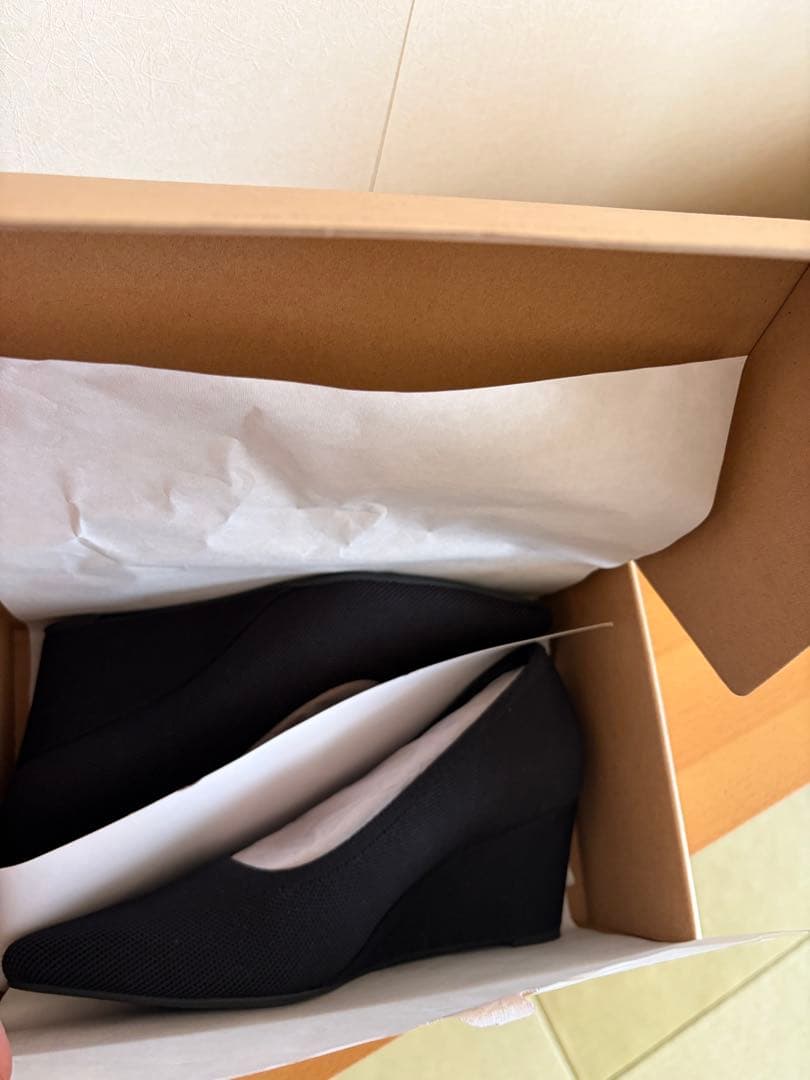 VIVAIA Deborah ウェッジヒール　ポインテッドトゥ 靴　24.5cm