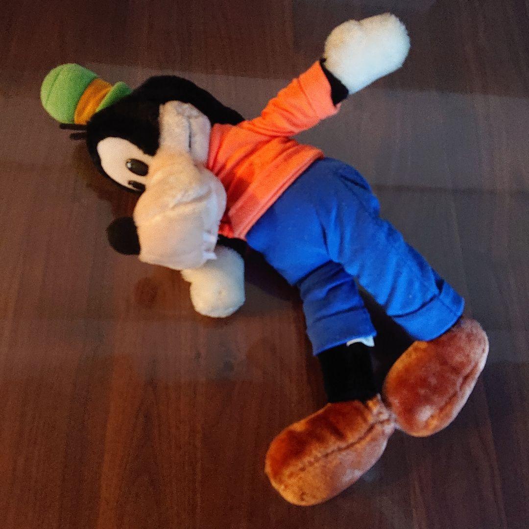 レア】グーフィー ぬいぐるみ (大) レトロ 42,5cmディズニーランド