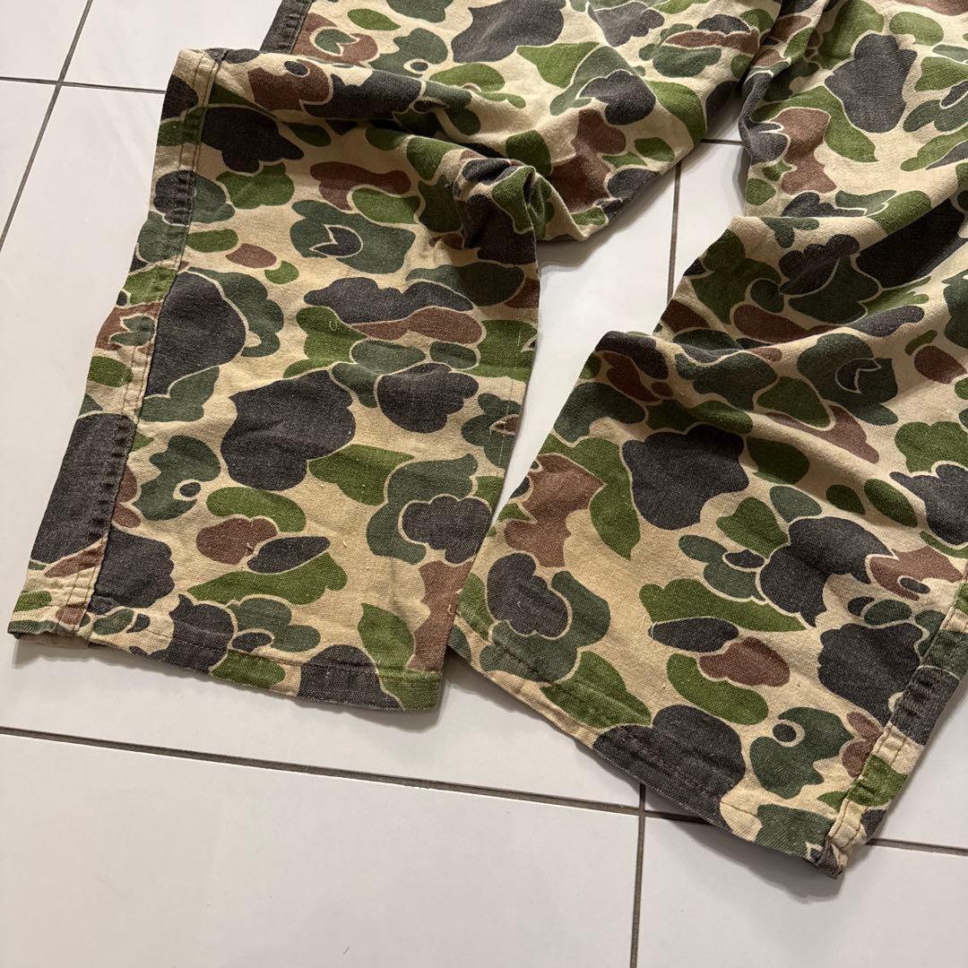 70s SAFTBAK ダックハンターカモ パンツ Vintage - メルカリ