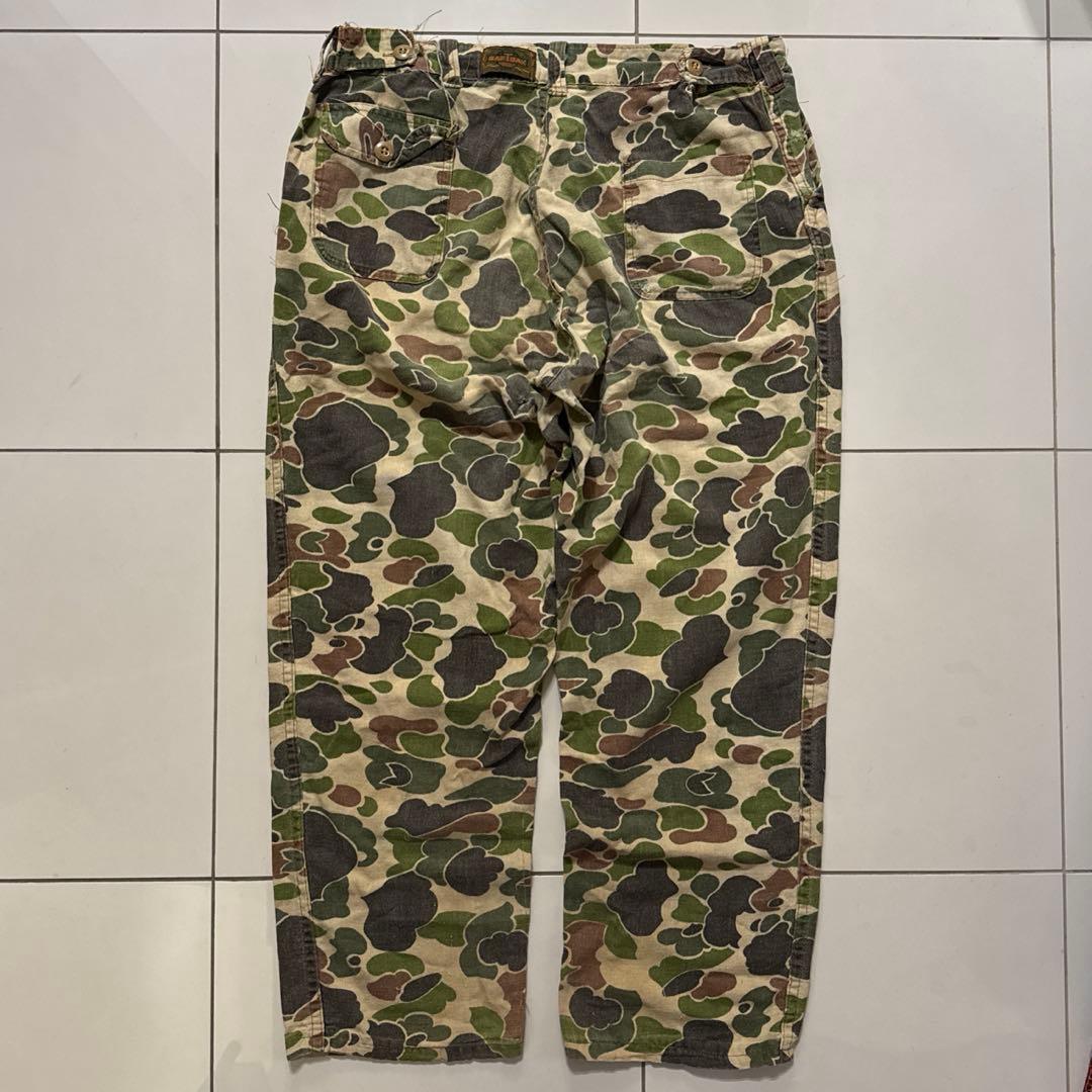70s SAFTBAK ダックハンターカモ パンツ Vintage - メルカリ