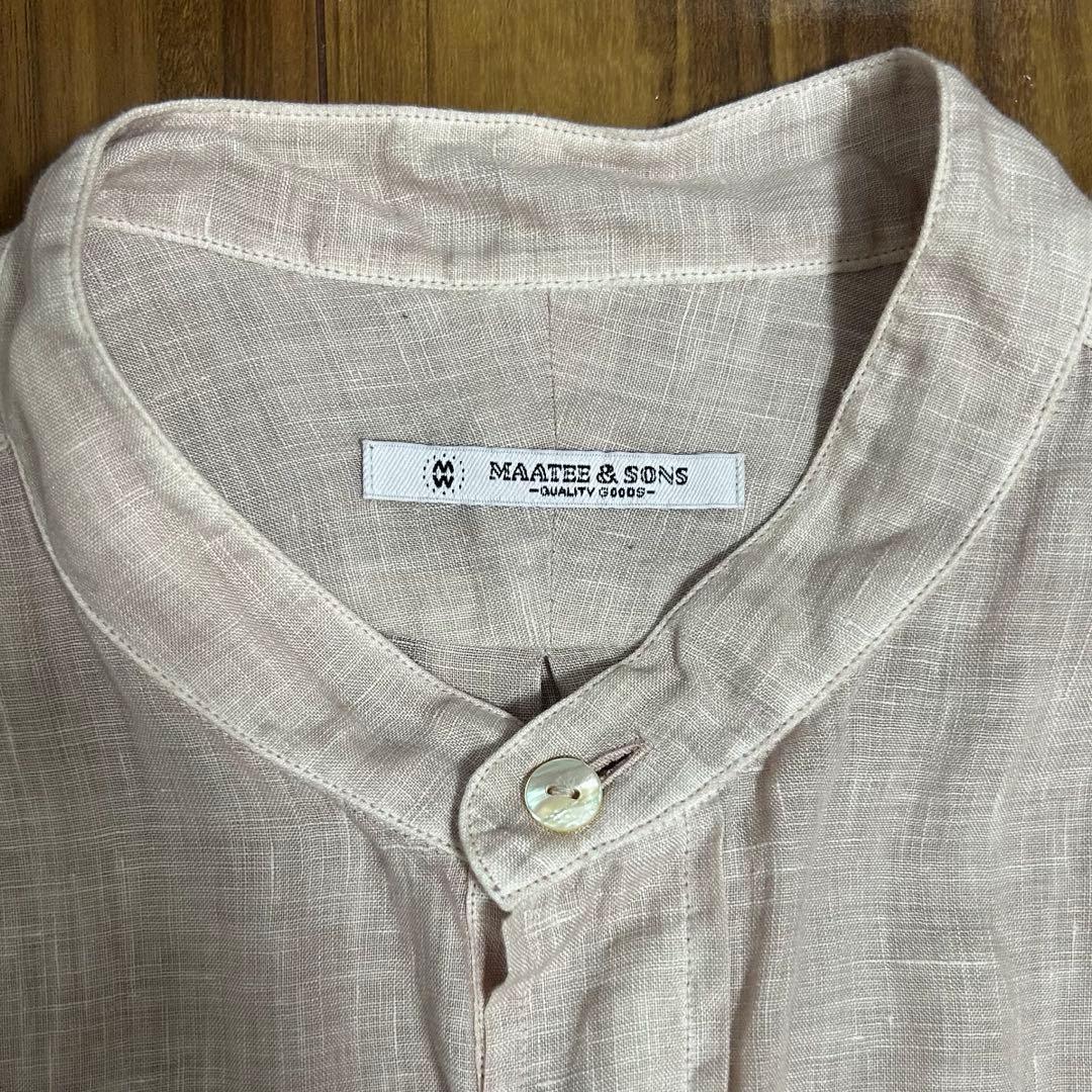 美品】25ss MAATEE&SONSドS Linen SAKURA 3 - メルカリ