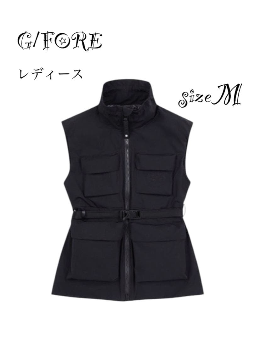 新作G/FORE韓国ジーフォアレディース ロングベスト sizeM - メルカリ