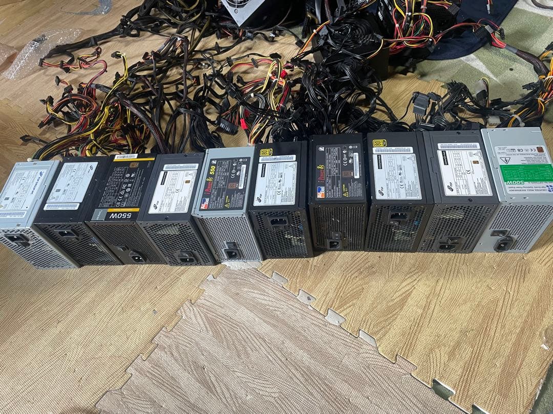 6/2-C 5 電源ユニット　500Wx 10個セット