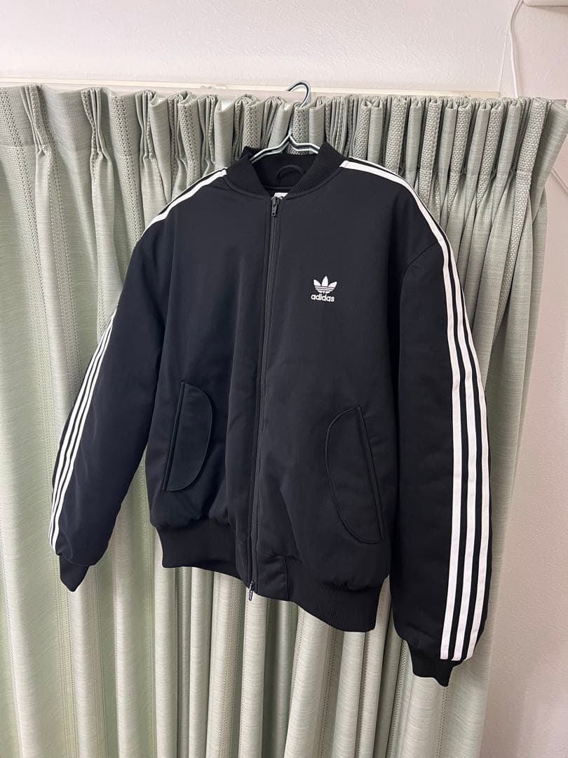 美品 アディダス ボンバージャケット ma-1 黒 adidas xl ち - メルカリ