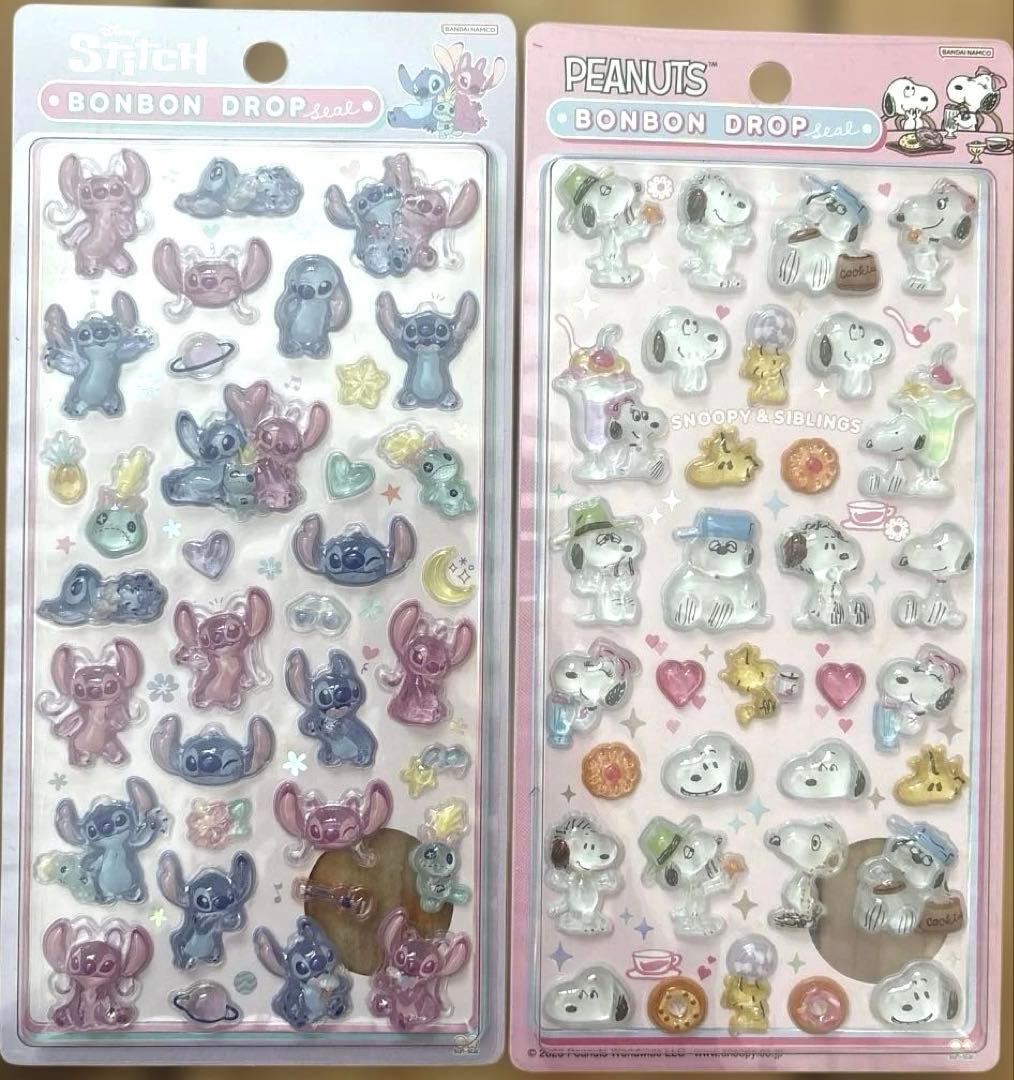 正規品】ボンボンドロップシール ディズニー スヌーピー まとめ売り