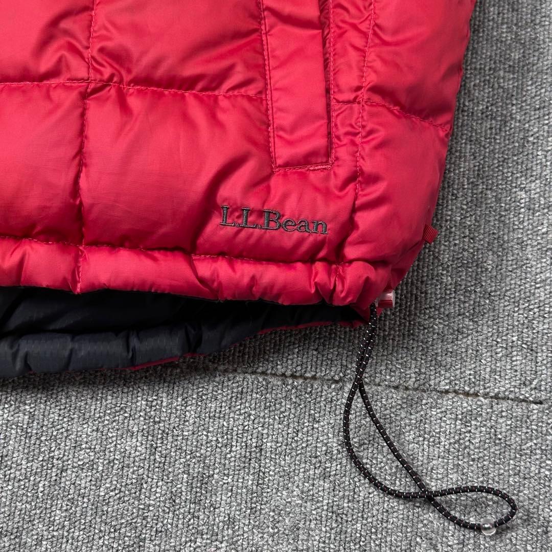 L.L.Bean リバーシブル グースダウン ダウンベスト エルエルビーン