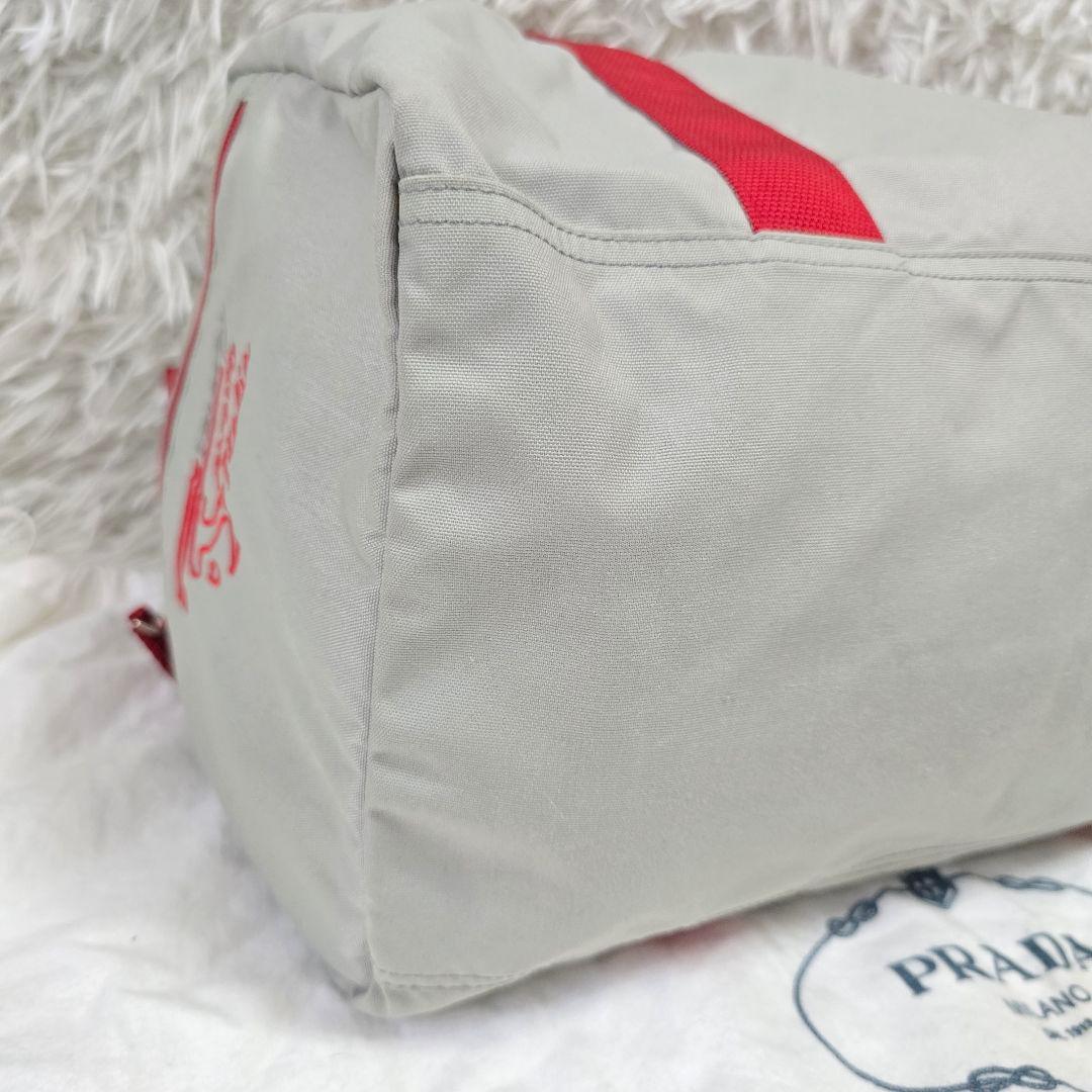 トリアキ様✨希少✨プラダ ルナロッサ ミニボストンバッグ - メルカリ