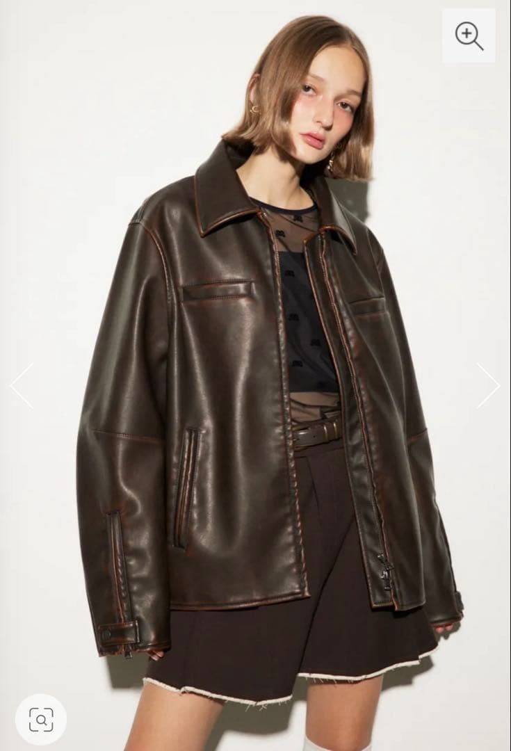 SLY MICHIXSLY F／LEATHER ジャケット SLY | MICHIXSLY F／LEATHER ジャケット (ジャケット ) |SHEL'TTER