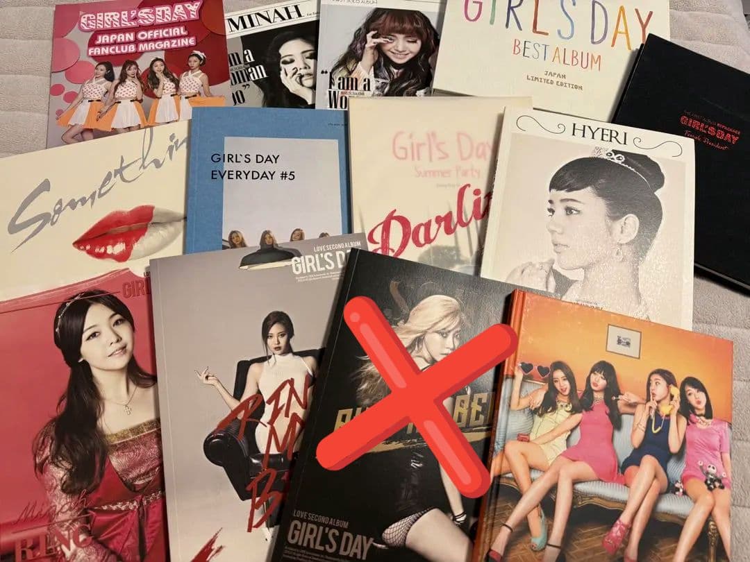 GIRLS DAY ガールズデイ グッズ CD まとめ売り Girls Day ガールズデイ ヘリ グッズ いろいろ セット - メルカリ