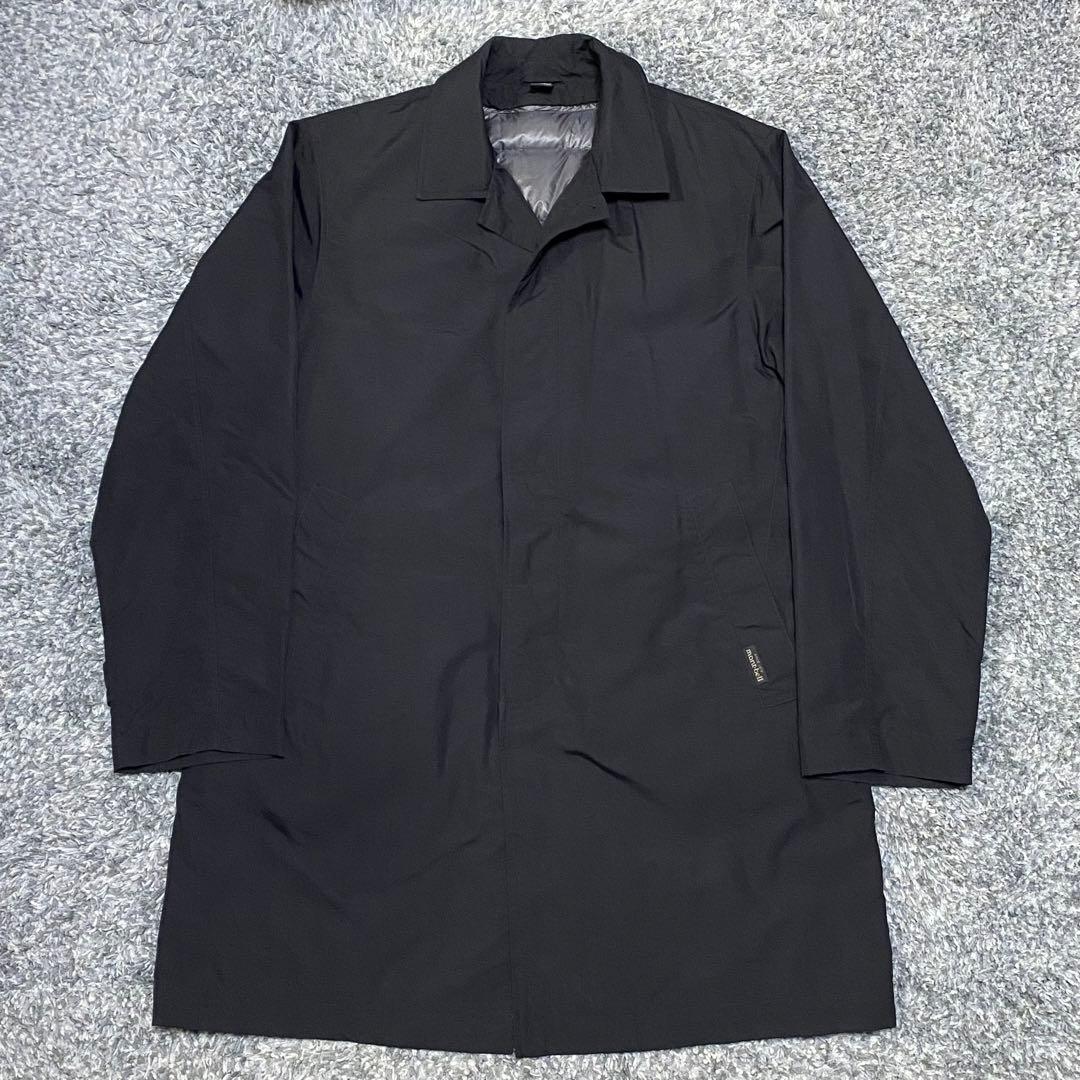 廃盤 XL モンベル ダウンライナーコート ステンカラーコート 2way