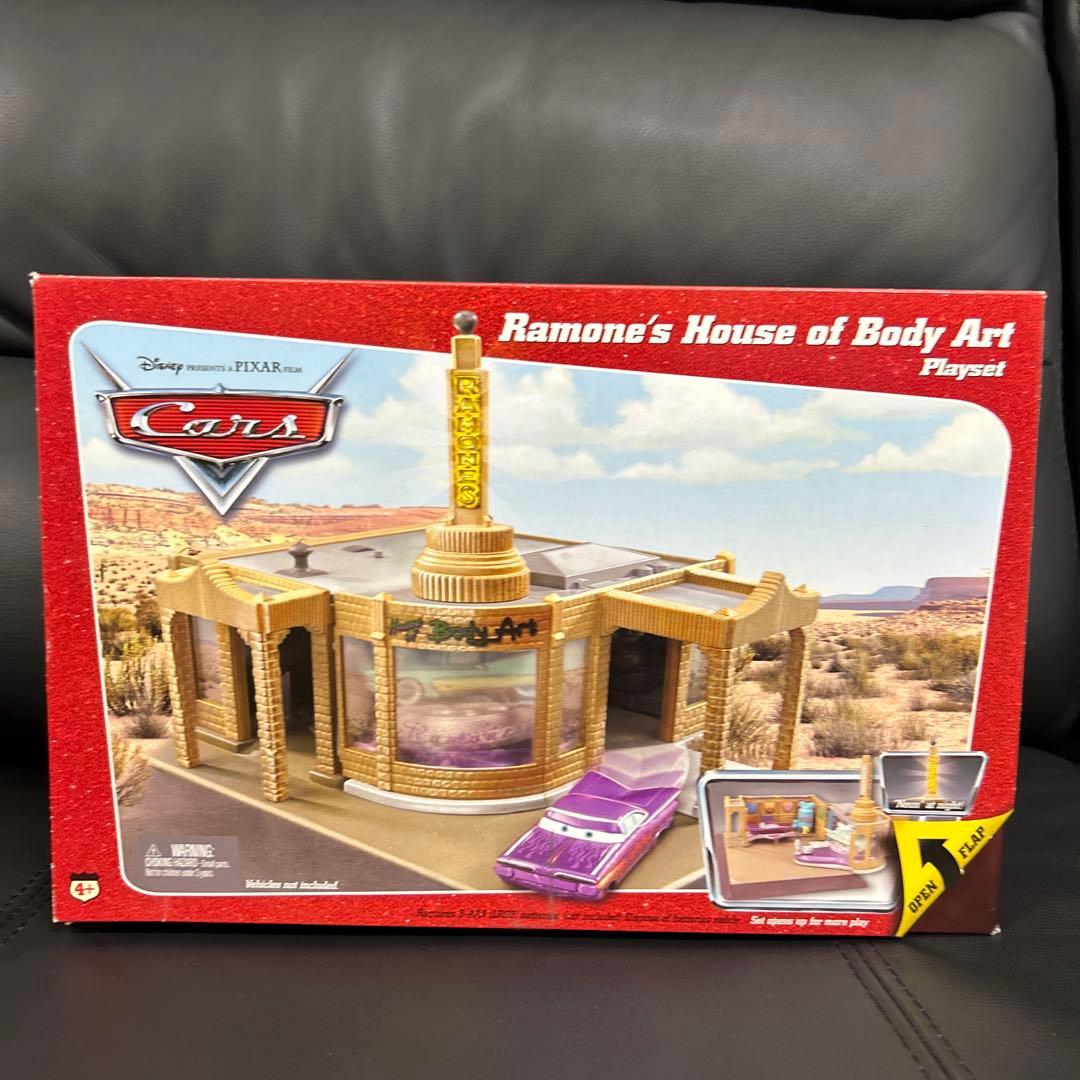 カーズ ラモーン ハウス オブ ボディー アート プレイセット 希少
