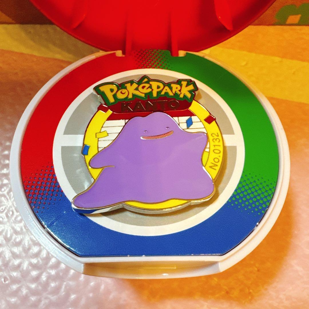 ポケパークカントー ピンバッジ ピンズ メタモン - メルカリ