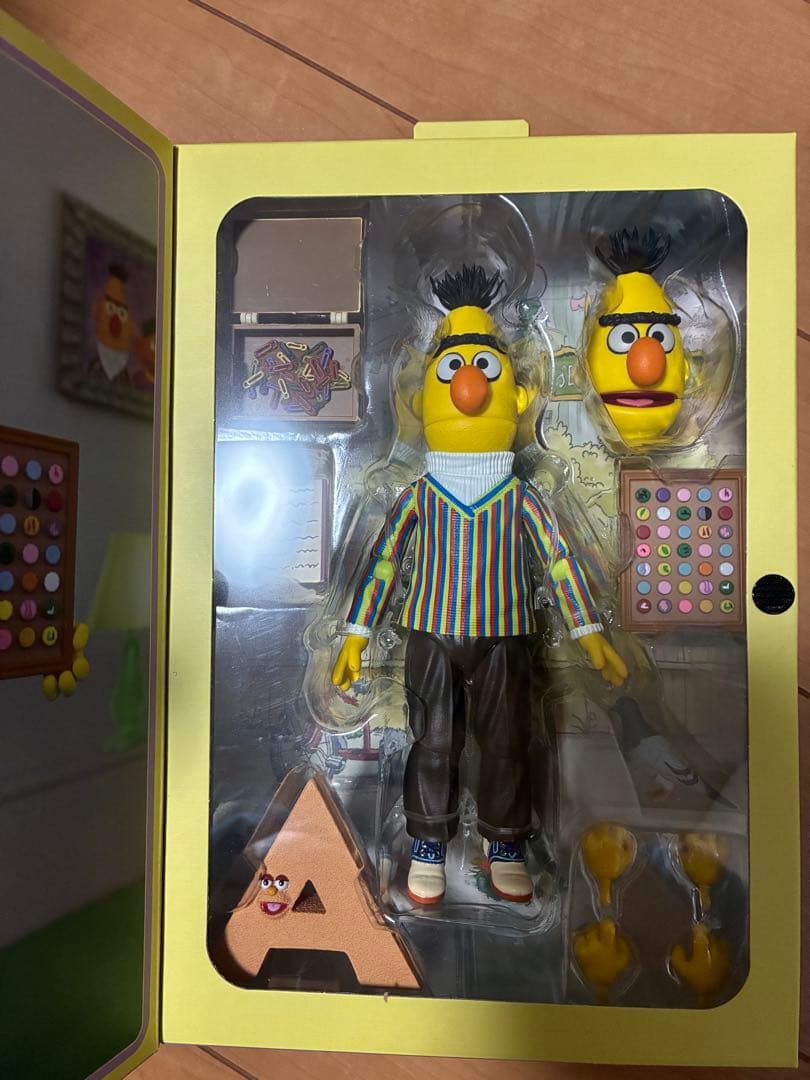 NECA セサミストリート アルティメット7インチアクションフィギュア3体