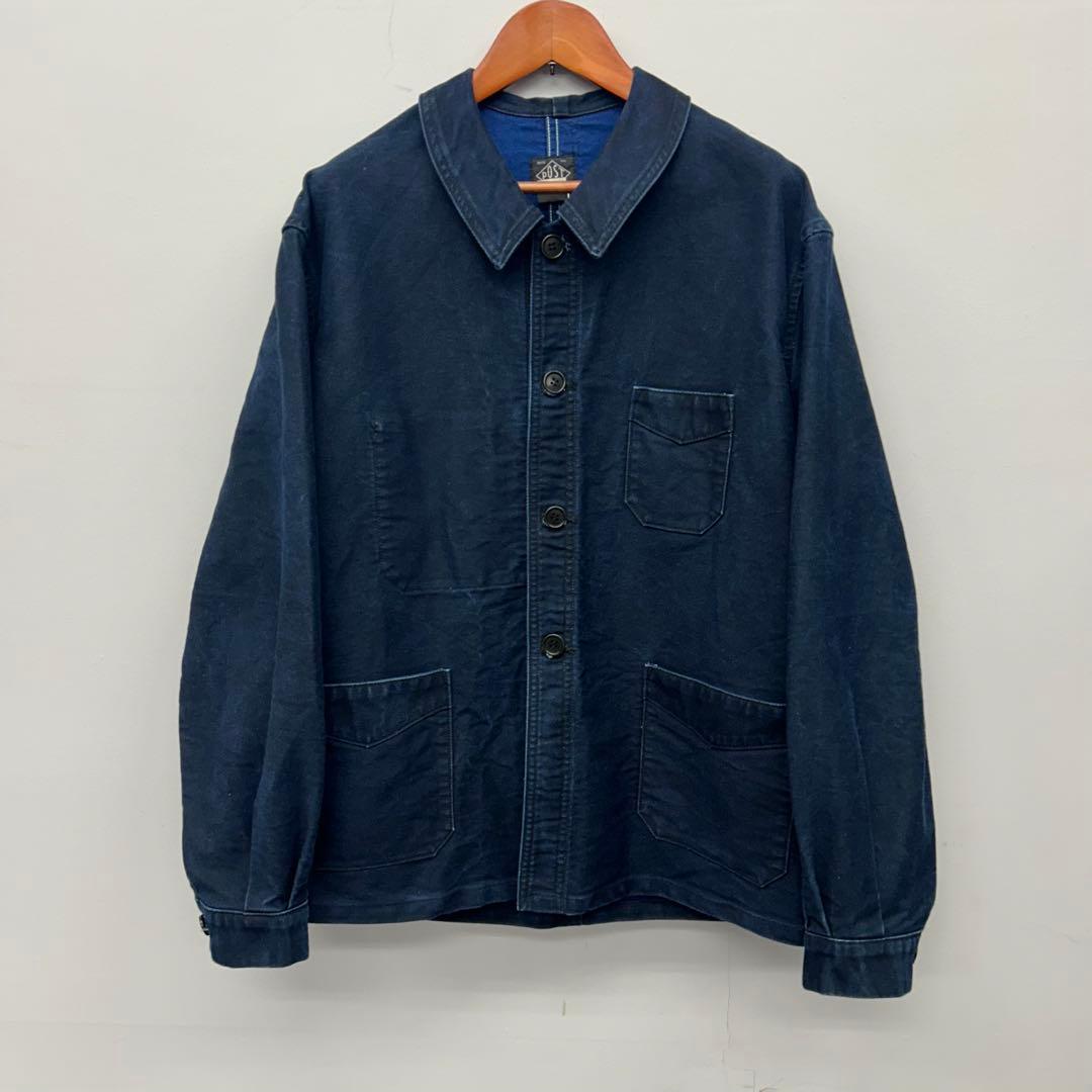 美品】ポストオーバーオールズ フレンチカバーオール Pos-Travail S