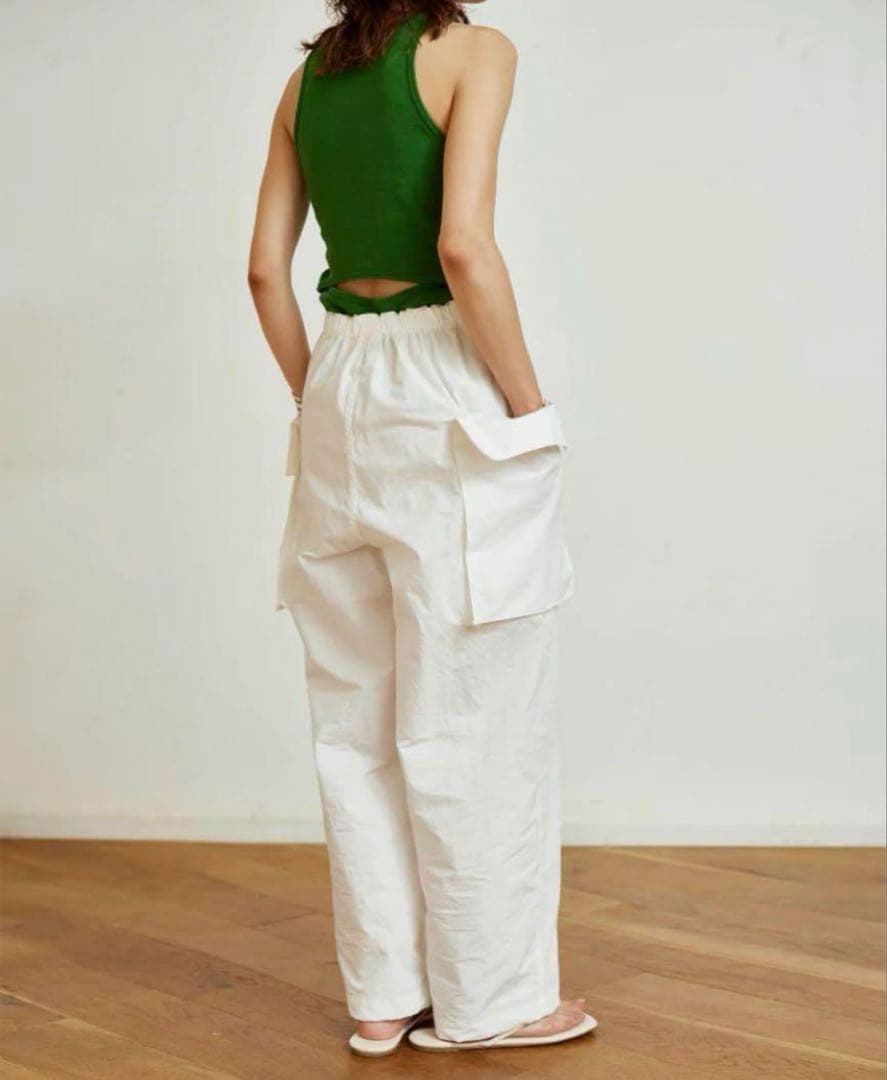 PHEENY COTTON NYLON DUMP MILITARY PANTS