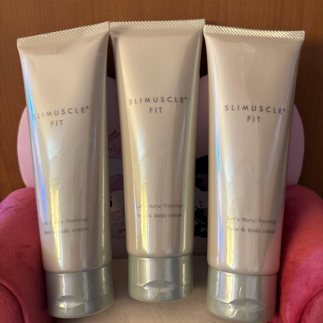 スリマスールフィット フェイスアンドボディクリーム 120g3本セット SLIMUSCLE FIT スリマスールフィット フェイスアンドボディクリーム