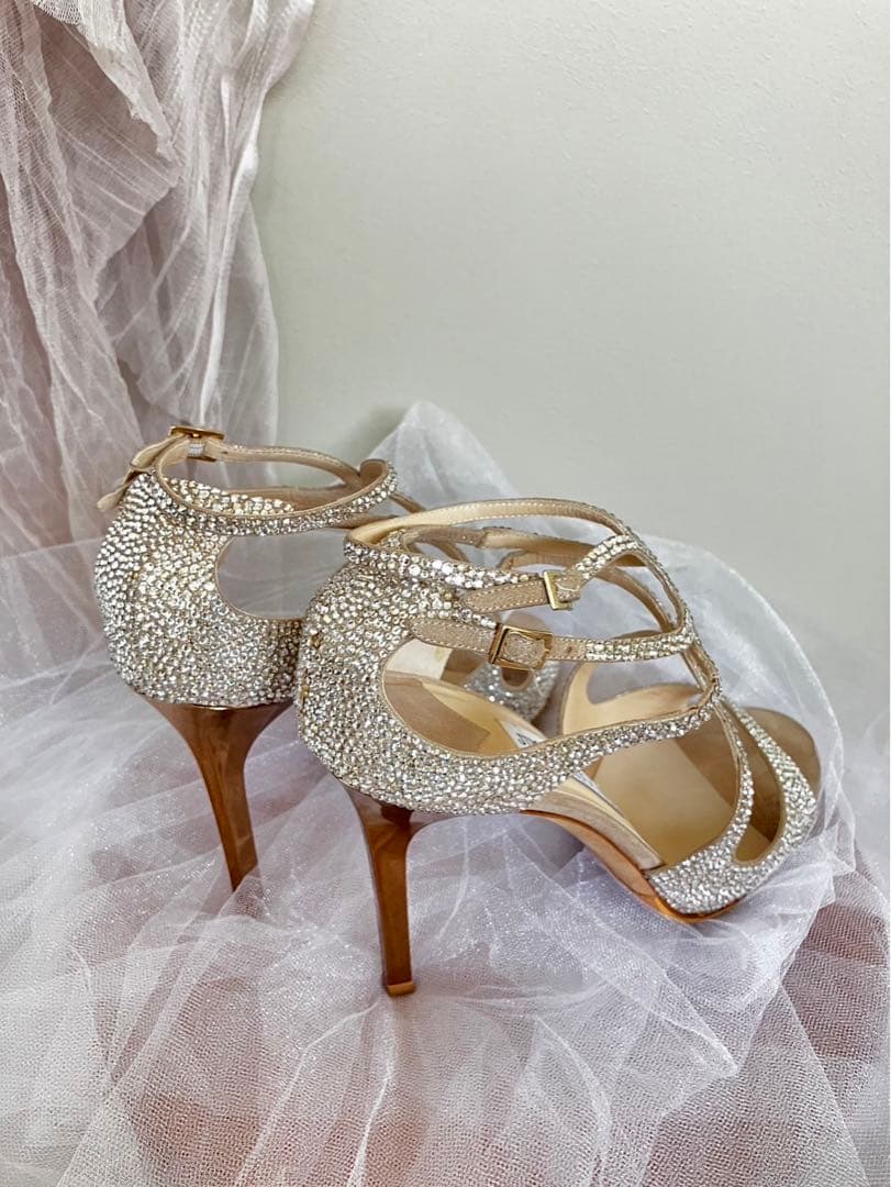 かお様専用⭐︎ 大幅値下げ中！ ジミーチュウ ブライダルシューズ 39