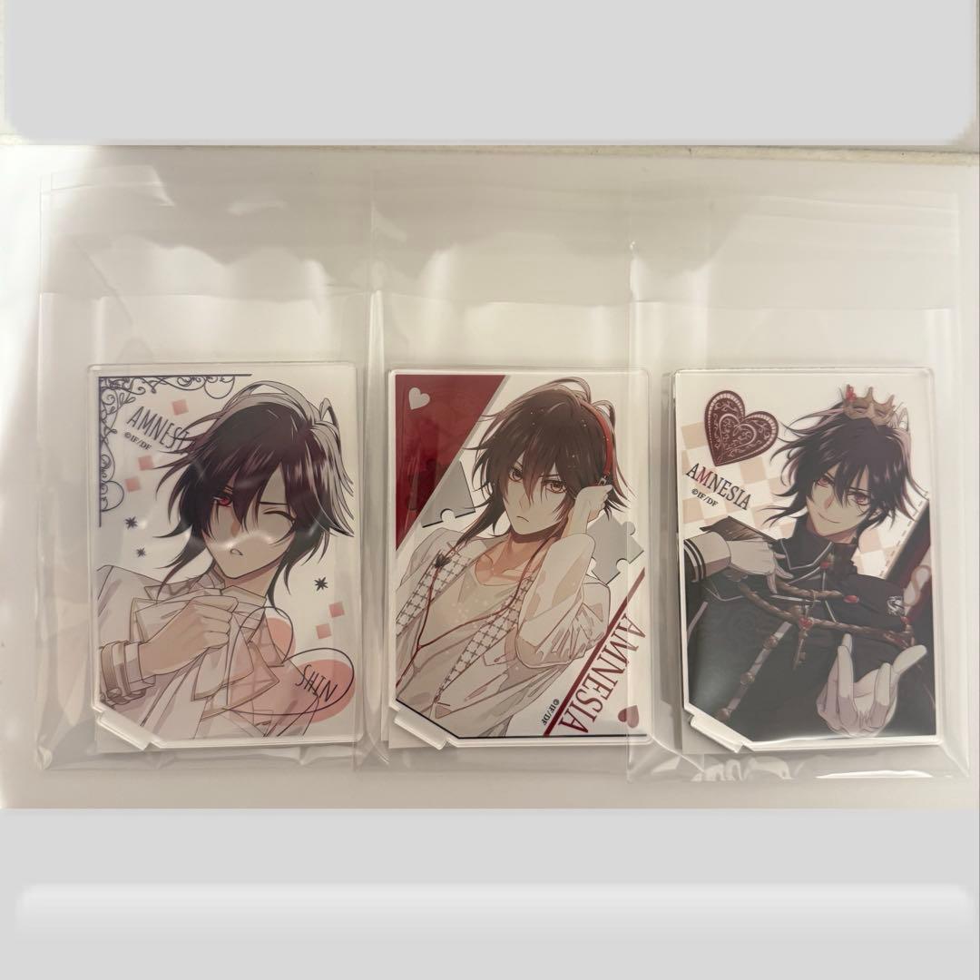 AMNESIA アムネシア バレンタイン アクスタ 3種セット シン - メルカリ