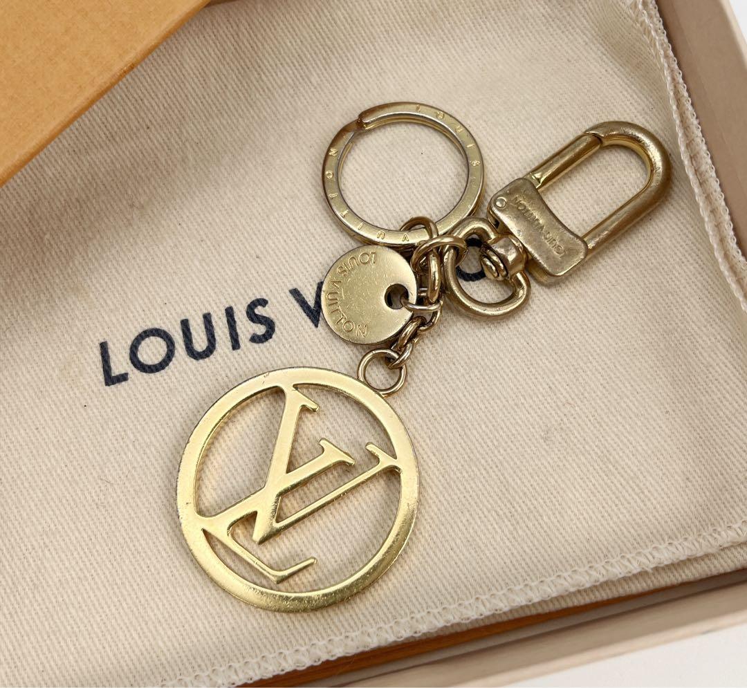 ルイヴィトン LV サークル キーリング キーホルダー ゴールド 近年
