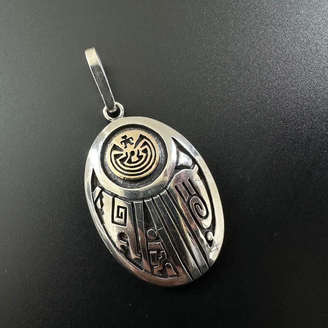 Hopi Jason takala K14 メイズ オーバーレイ ネックレス - メルカリ