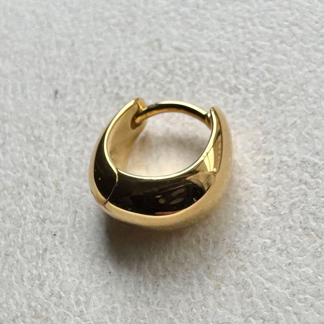 【大人気】トムウッド/アイスハギー/ピアス/スモール/ゴールド/片耳 TOMWOOD - 【残り一点】Ice Hoop Small(GOLD) | ACRMTSM ONLINE STORE