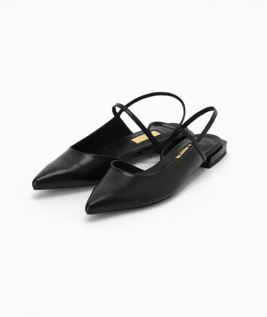 GRISEポインテッドストラップスリングバック 22㎝ ミュール サンダル